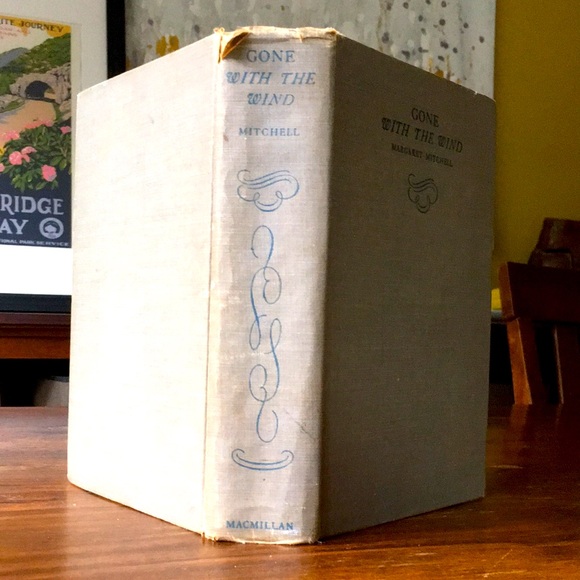 Margaret Mitchell Gone With The Wind 1st Edition August 1936 Macmillan Hardcover - Picture 2 of 16